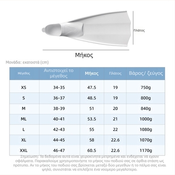 Ενήλικα πτερύγια κατάδυσης με προσαρμοζόμενο λογότυπο — υπερ-ελαφριά, TPE+TPR, μάρκα ZMZDIVE