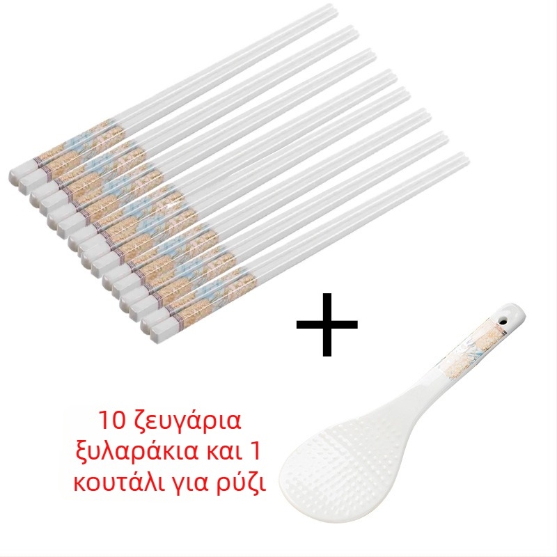 Κεραμικά ξυλάκια φαγητού, μάρκα Tao Xing Tian Xia, μοντέρνος μινιμαλισμός, μοτίβο λουλουδιών, premium κατηγορίας