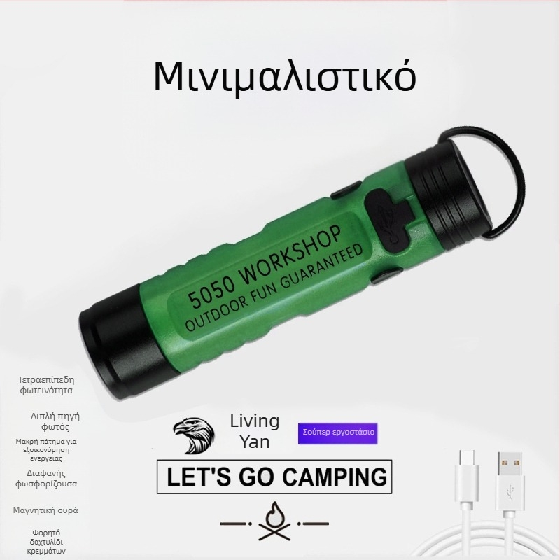 LED φακός καπέλου για υπαίθριες δραστηριότητες, σώμα από κράμα αλουμινίου + PC, 8W, επαναφορτιζόμενος, εμβέλεια δέσμης 100–200 μέτρα
