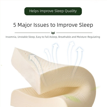 BaoShiKang Φυσικό μαξιλάρι λατέξ, ορθογώνιο σχήμα, 1–2 κιλά, περιεκτικότητα λατέξ >90%