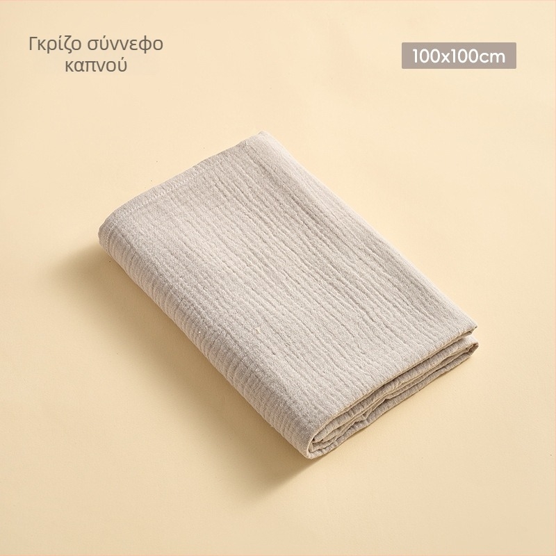 Βρεφική πετσέτα από διπλό πανί γάζας, 100% βαμβάκι, βάρος 100-200 g, για όλες τις εποχές, δυνατότητα προσαρμογής
