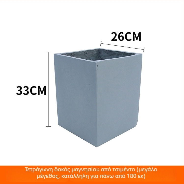 Διακόσμηση εσωτερικού τοπίου: γλάστρα από τσιμέντο, Nordic στυλ, τύπος δαπέδου, κατάλληλη για γραφεία, ξενοδοχεία και οικιακή διακόσμηση