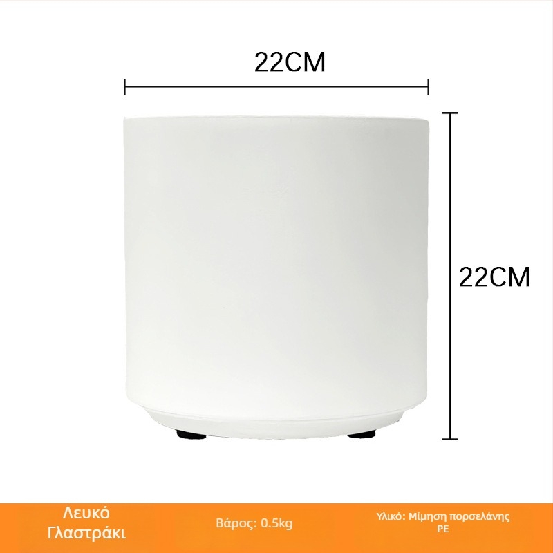 Διακόσμηση εσωτερικού τοπίου: γλάστρα από τσιμέντο, Nordic στυλ, τύπος δαπέδου, κατάλληλη για γραφεία, ξενοδοχεία και οικιακή διακόσμηση