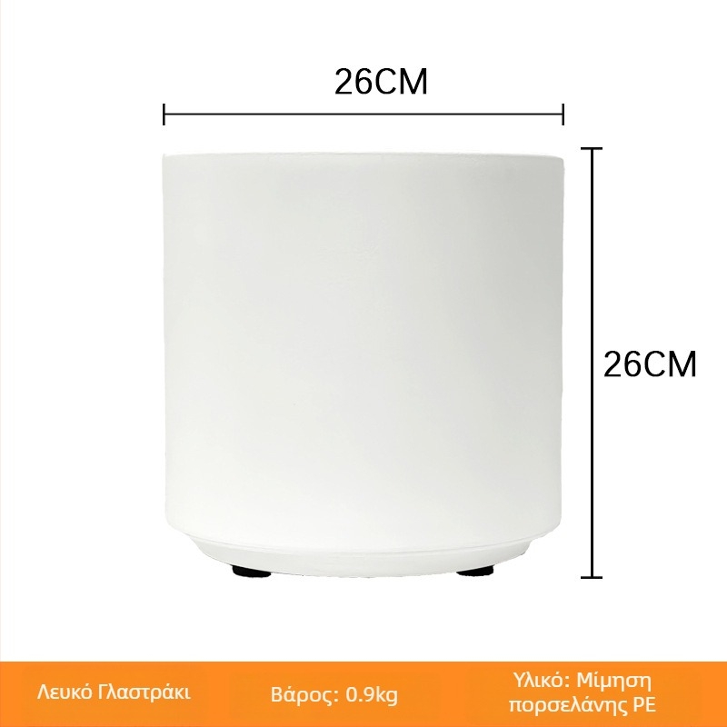 Διακόσμηση εσωτερικού τοπίου: γλάστρα από τσιμέντο, Nordic στυλ, τύπος δαπέδου, κατάλληλη για γραφεία, ξενοδοχεία και οικιακή διακόσμηση