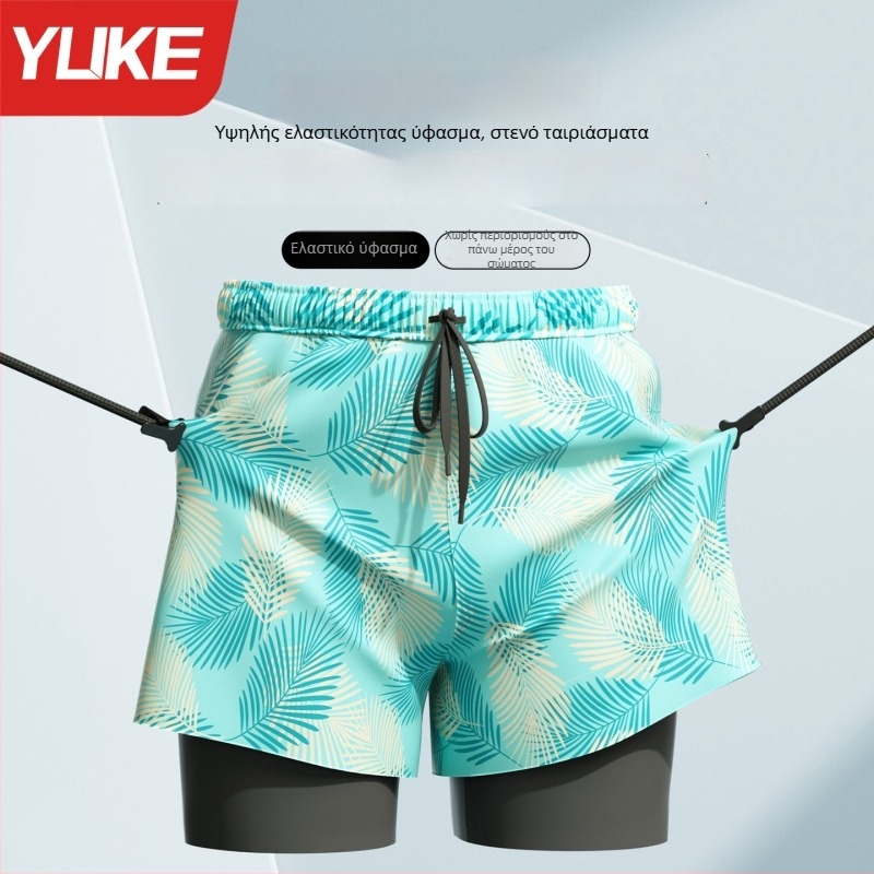 Yuke ανδρικά μαγιό κολύμβησης, πολυεστερική ύφανση (96%), επένδυση από πολυεστερ (96%), για ενήλικες άνδρες - κολύμβηση και υδάτινα αθλήματα
