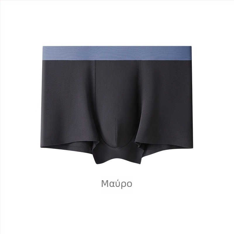 Ανδρικά μποξεράκια βαμβακερά, αναπνεύσιμα, αντιβακτηριακά, 95% βαμβάκι, μεσαία μέση, χωρίς ραφή