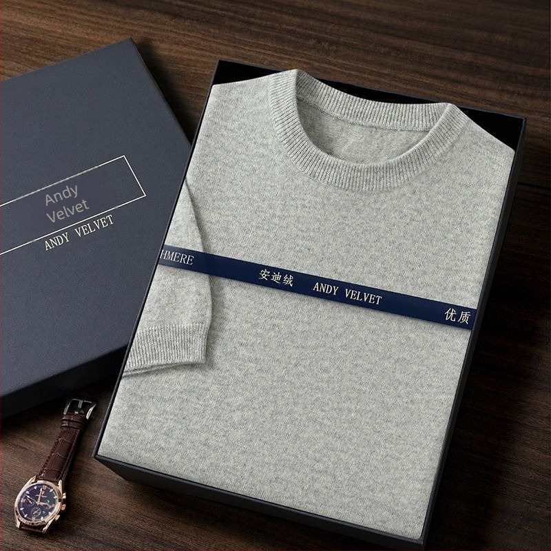 100% μαλλί κουνελιού κοντομάνικο πλεκτό πουλόβερ με στρογυλό λαιμό