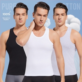 Joe Point Camisole από 100% βαμβάκι, crewneck, βάρος 161–180 g/m², για όλες τις εποχές