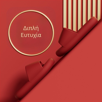 Παντόφλες για ζευγάρι, Ethnic Fly-Toe σχέδιο, βελούδινο επάνω, EVA σόλα, αντιολισθητικές, απορρόφηση κραδασμών, ανθεκτικά παπούτσια οικιακής χρήσης για όλες τις εποχές