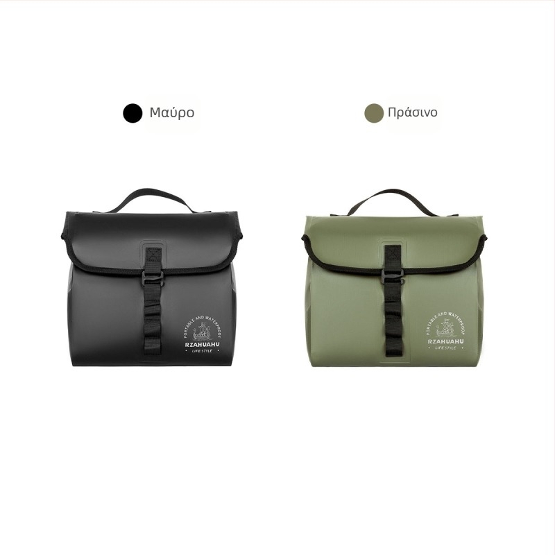 Τσάντα ποδηλάτου από PVC, χωρητικότητα 10L, αδιάβροχη αποθήκευση, μοντέλο YA1636, κωδικός F210023