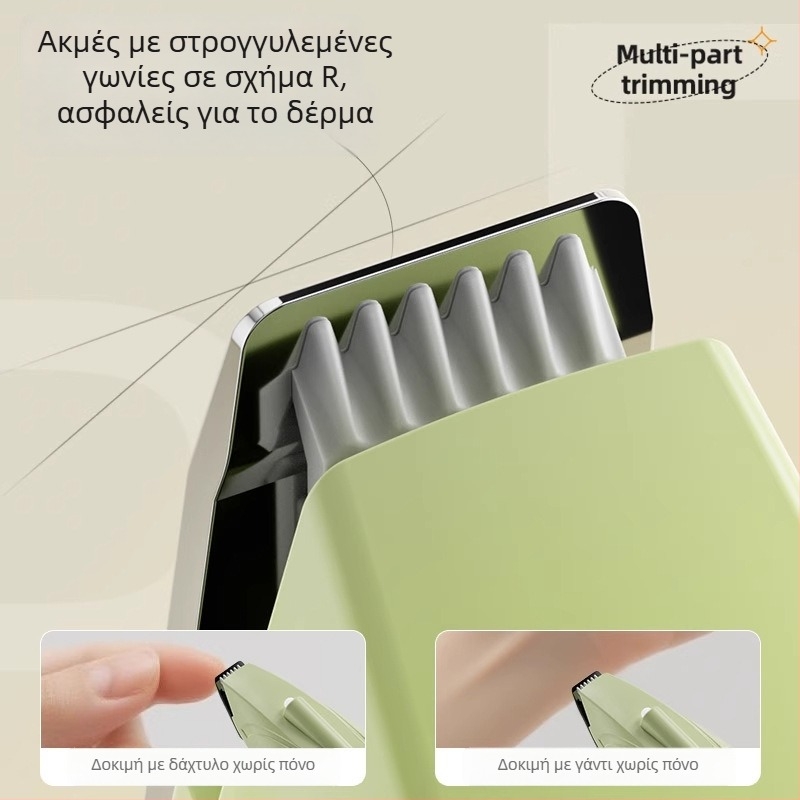 Τριμάρισμα πατουσών κατοικιδίων για γάτες και σκύλους — ABS σώμα, λεπίδες από ανοξείδωτο ατσάλι και κεραμικά, PP εξαρτήματα; Κωδικός προϊόντος 25H0091M; Δεν εισάγεται