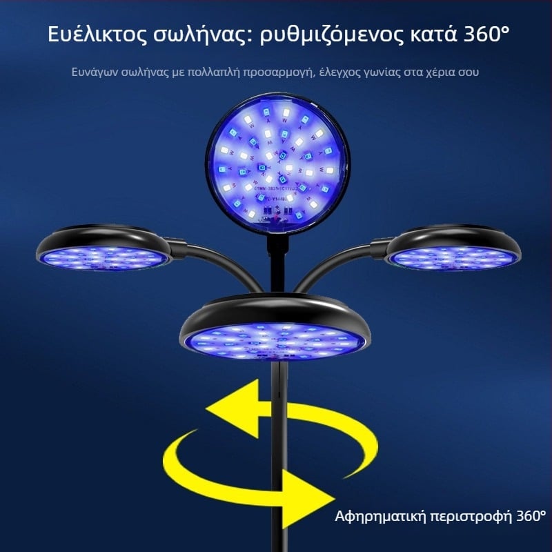 Κλιπ-φωτιστικό ενυδρείου LED για ψάρια και υδρόβια φυτά, USB μικρό φωτιστικό, 7W