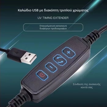 USB κλιπ-ON LED λαμπτήρας ενυδρείου, πλαστικό, 5W/7W, Spring Dragon, φωτισμός ενυδρείου (Πλαστικό; 5W/7W; USB; Spring Dragon; Φωτισμός ενυδρείου)