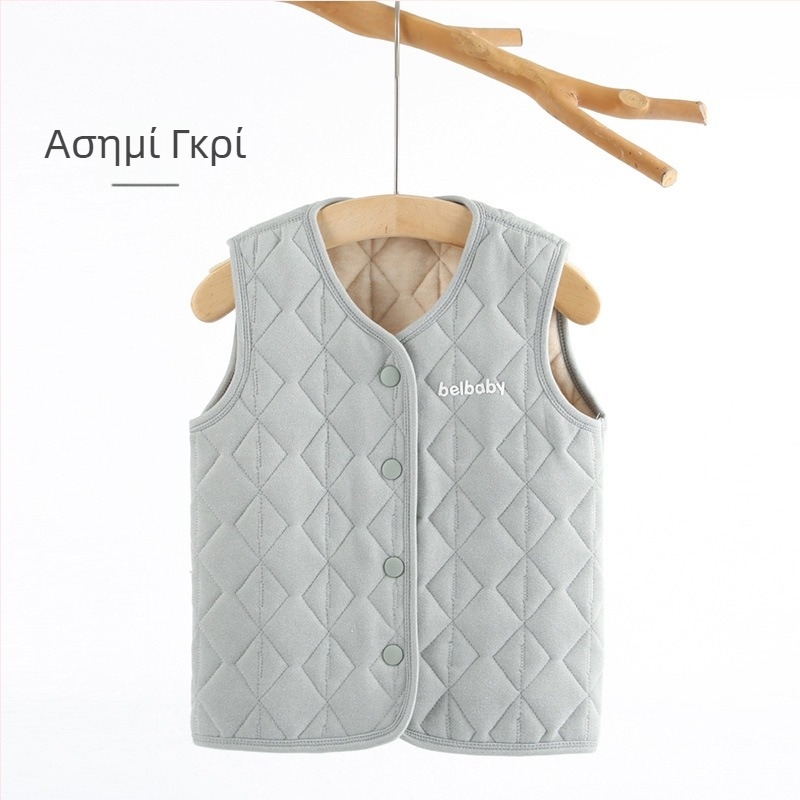 Σετ εσωτερικού παλτό για παιδιά, επένδυση πολυεστέρα 93%, παχιά κατασκευή, ζεστό, φλις επεξεργασία