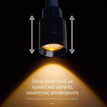 Φως κλιπ για ενυδρείο USB, μίνι προβολέας, 5W, αλουμινένιο κράμα, βάρος 150 g