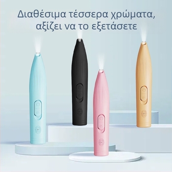 Duoqu κλιππερ περιποίησης κατοικίδιων, επαναφορτιζόμενο τρίμερ για τα πατουράκια γάτων και σκύλων, ηλεκτρικός κόπτης τρίχας κατοικίδιων, συσκευασία 200 τεμάχια