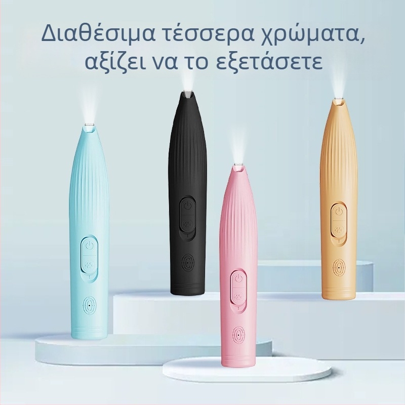Duoqu κλιππερ περιποίησης κατοικίδιων, επαναφορτιζόμενο τρίμερ για τα πατουράκια γάτων και σκύλων, ηλεκτρικός κόπτης τρίχας κατοικίδιων, συσκευασία 200 τεμάχια