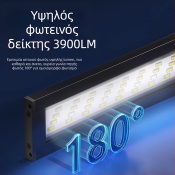 Λαμπτήρας LED για ενυδρείο, κράμα αλουμινίου, 5W, αδιάβροχος, πλήρες φάσμα, τηλεσκοπική βάση λαμπτήρα
