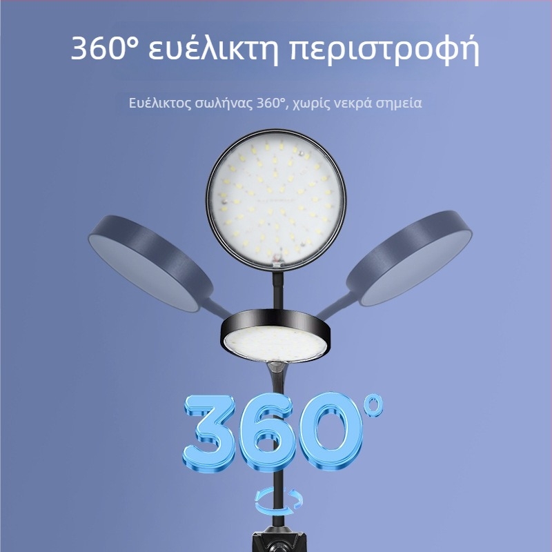 Naichong USB Κλιπ-LED Φωτισμός Ενυδρείου για Υδάτινα Φυτά – Εξοικονόμηση Ενέργειας, Κλιπ-Σχεδίαση