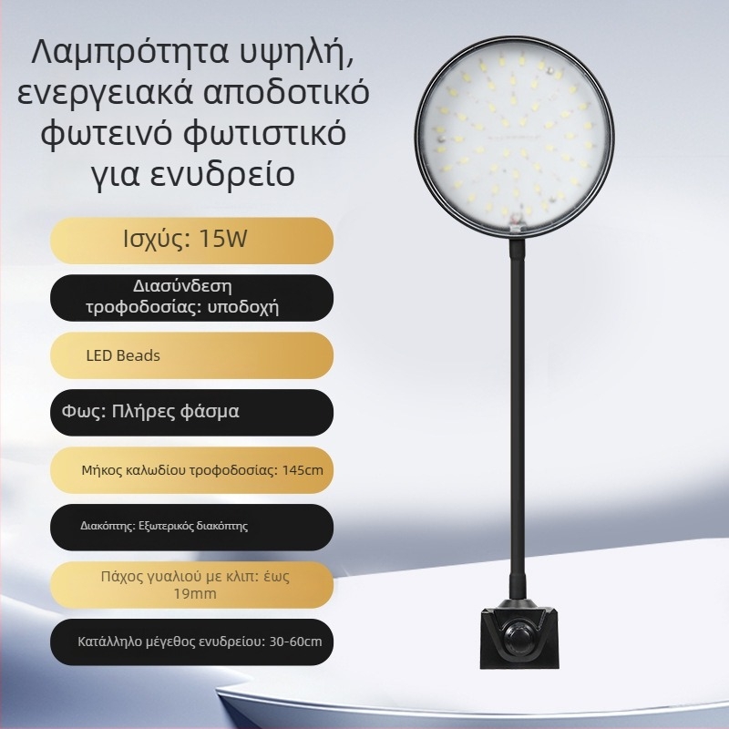 Naichong USB Κλιπ-LED Φωτισμός Ενυδρείου για Υδάτινα Φυτά – Εξοικονόμηση Ενέργειας, Κλιπ-Σχεδίαση