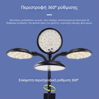 Φωτιστικό LED ενυδρείου – 6W, USB κλιπ-όν, 360° φωτισμός, κατά της ανάπτυξης φυκών, αδιάβροχο, ABS σώμα