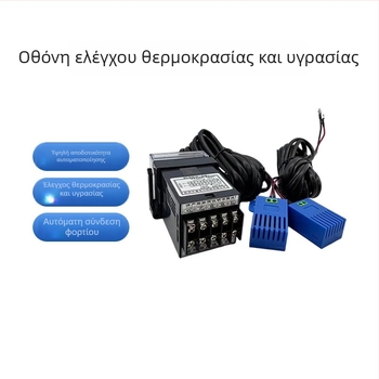 Πίνακας διανομής υψηλής τάσης — Ευφυής ελεγκτής θερμοκρασίας και υγρασίας, τοποθέτηση σε πάνελ, 220V, βιομηχανική χρήση, Zhongchu Electric Power