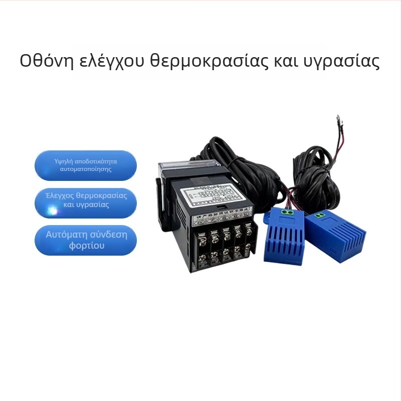 Πίνακας διανομής υψηλής τάσης — Ευφυής ελεγκτής θερμοκρασίας και υγρασίας, τοποθέτηση σε πάνελ, 220V, βιομηχανική χρήση, Zhongchu Electric Power