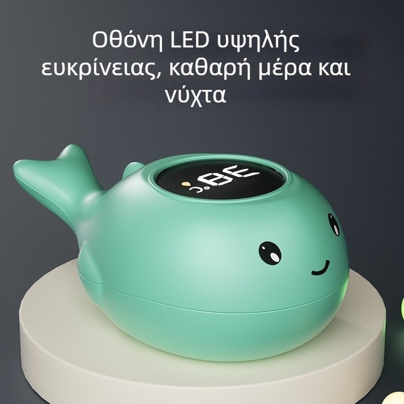 Θερμομετρητής νερού μπάνιου μωρού, αδιάβροχος, εύρος 0–90°C, Huashang