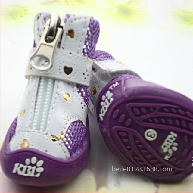 KBL παπούτσια σκύλου από πολυεστέρα – αναπνέοντα, αντιολισθητικά, ανθεκτικά στη φθορά, διακοσμητικά