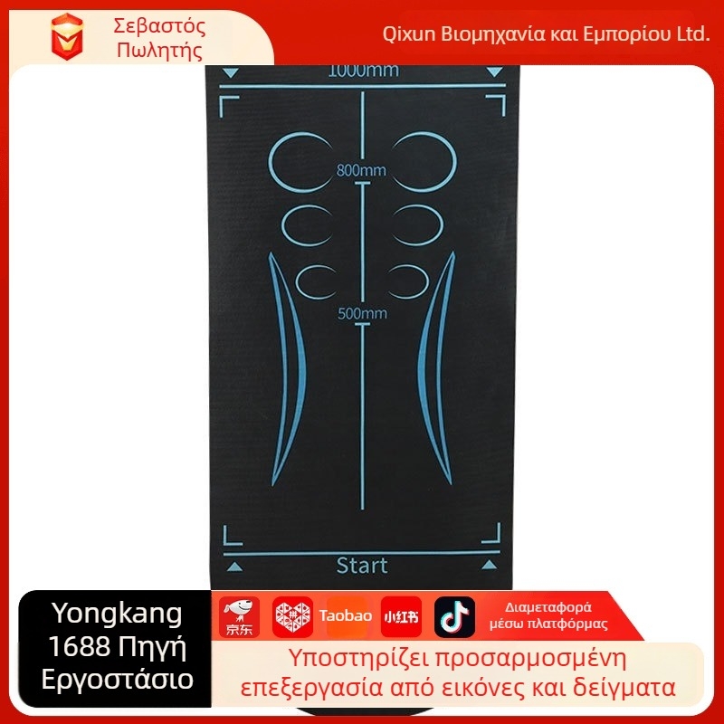 Μάτ για τροχό κοιλιάς με απορρόφηση κραδασμών, αντιολισθητική επιφάνεια, από αφρώδες υλικό