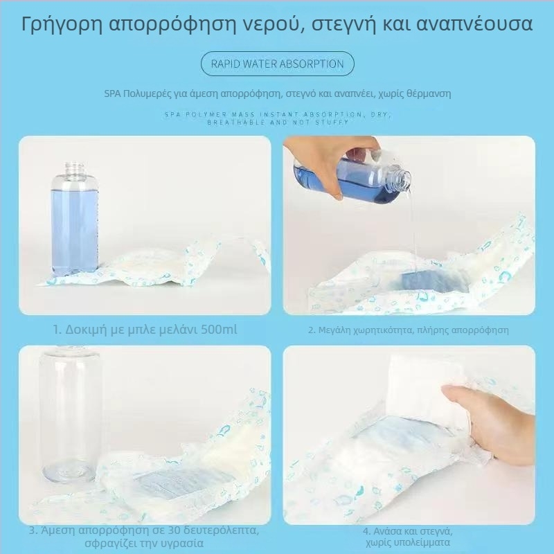 Klingbell Παντελόνια περιόδου για κατοικίδια, παχύτερα, υψηλή απορροφητικότητα, αποτρέπει διαρροές, μιας χρήσης, Κωδ. A3; Υλικά: μη υφασμένα, κυτταρίνη από ξύλο, PE φιλμ, απορροφητικό πολυμερές