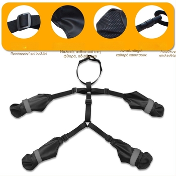 Παπούτσια σκύλων Kafne από πολυεστέρα – αδιάβροτα, αντιολισθητικά, ανθεκτικά στη φθορά