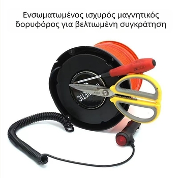 Αστυνομικό LED φως αυτοκινήτου με στρομπ, φωτεινή προειδοποίηση οχήματος, 12-40V, 15W, πλαστικό περίβλημα, καθολική συμβατότητα