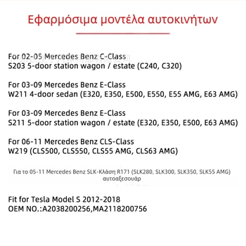 Φωτιστικό πινακίδας LED για Tesla Model S – 12V, 3W, 2835 LED, διάρκεια ζωής 30.000 h, συμβατό με Model S