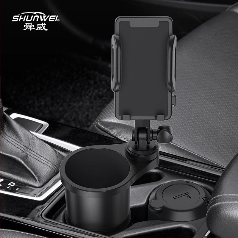 Θήκη ποτηριού αυτοκινήτου και τηλέφωνο — 2-σε-1, υλικό PC/ABS, μοντέλο SD-1055, προέλευση Yuyao/Ningbo/Zhejiang