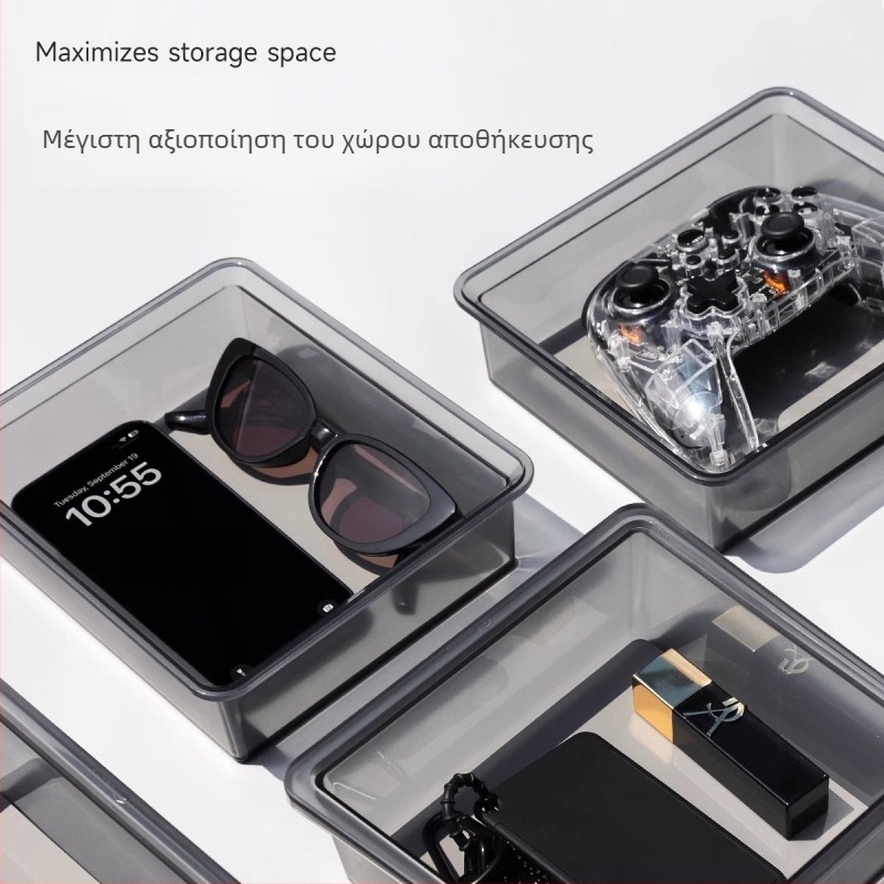 Κουτί αποθήκευσης κεντρικής κονσόλας για Tesla Model Y/3 (YL ανανεωμένη έκδοση) – για 6 θέσεις, μεταξύ καθισμάτων, πλαστικό, αδιάβροχο, ανθεκτικό σε κρούσεις, με λαβή