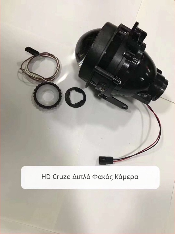 Μπροστινό φανάρι ομίχλης HID με διπλό φακό, 55W, 12V, 6000LM, 6000K, συμβατό με μοντέλα Toyota όπως Corolla, Prado, RAV4, Highlander