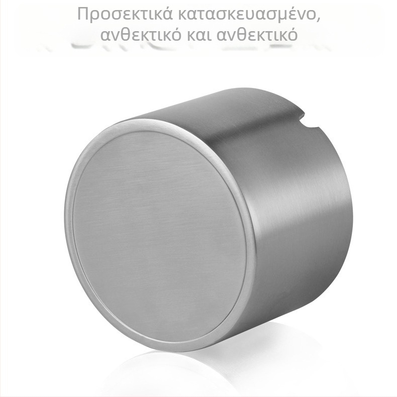 Ανοξείδωτο τασάκι με αποθήκευση, προσαρμοσμένο λογότυπο και δυνατότητα ιδιωτικής ετικέτας