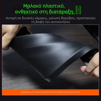 Wanlida φράγμα λάσπης για Changan UNI-Z 2025, PP πλαστικό, προσαρμόσιμο
