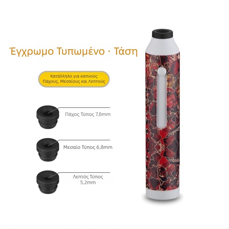 Σετ τσιγάρων αυτοκινήτου με ένα πάτημα για σβήσιμο, χωρίς στάχτη, μοντέλο XC-YHG13, XCLPF, υλικό: ρητίνη, εσωτερική χρήση αυτοκινήτου, 60 g