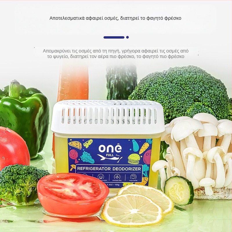 ONEFULL Αποσμητικό Ψυγείου, 150 g, Αποσμηση, Άρωμα