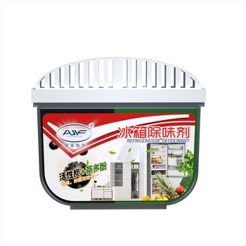 Aijia Youfang αποσμητικό ψυγείου – απορροφά οσμές, διατήρηση φρεσκάδας, απολύμανση; άρωμα λεμονιού; 120 g; ενεργός άνθρακας και τσάι