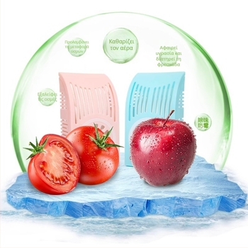 Ganjiang Κουτί Απομάκρυνσης Οσμών Ψυγείου | Απορρόφηση Υγρασίας και Οσμών | Συσκευασία 60 g × 2 σακούλες | Προέλευση: Hangzhou