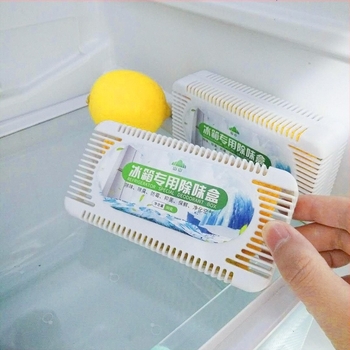 Κουτί αποσμητικού για ψυγείο – σετ 5 τεμαχίων, αποσμηση και απολύμανση, μπαμπού άνθρακας, καθαρό περιεχόμενο 275 g