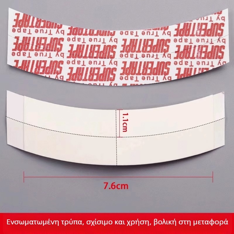 Choose yi διπλής όψεως αυτοκόλλητη ταινία για περούκα, ασφαλής τοποθέτηση, 10 τεμάχια