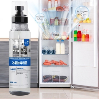 Σπρέι εξουδετέρωσης οσμών ψυγείου – Qiao You, Φυσικό άρωμα, Εξουδετερώνει οσμές, 48 φιάλες ανά κουτί