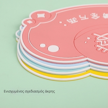 Αντιολισθητικό χαλάκι κεντρικής κονσόλας αυτοκινήτου με σχέδιο καρτούν, θερμοανθεκτικό PVC υλικό; Μάρκα: Full Crossing; Ιδιωτική ετικέτα επιτρέπεται; Χωρίς προσαρμογές; Χωρίς λογότυπο.