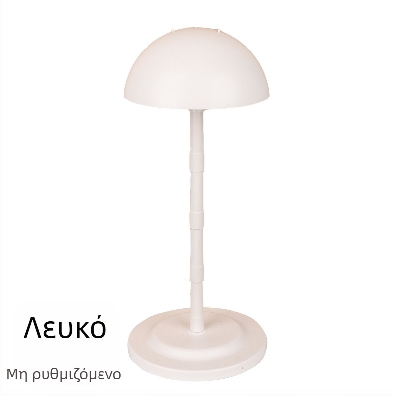 Meirui στήριγμα περούκας με αποσπώμενο πλαστικό καπάκι και κεφαλή σε σχήμα μανιταριού