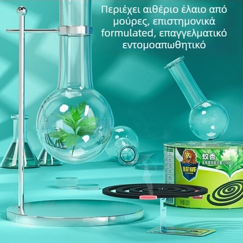 Chaowei Εντομοαπωθητικά Κολίρια – Κέρινο sandalwood και mugwort άρωμα, Μακράς Διάρκειας, 30 Κύκλοι ανά Κουτί