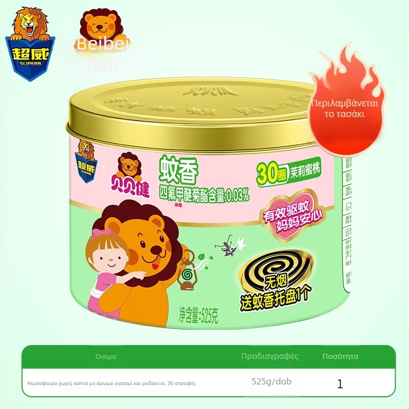 Chaowei Εντομοαπωθητικά Κολίρια – Κέρινο sandalwood και mugwort άρωμα, Μακράς Διάρκειας, 30 Κύκλοι ανά Κουτί